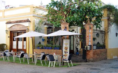 Terraza en la Judería